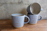"Give me coffee or fuck offee" Mug