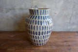 Ombre Blue Purple Vase