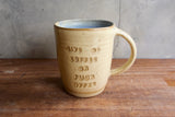 "Give me coffee or fuck offee" Extra Large Mug