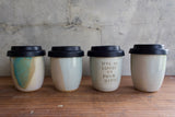 "Give me coffee or fuck offee" Travel Cup