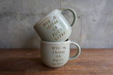 "Give me coffee or fuck offee" Mug