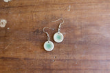 Green Ceramic Earrings