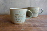 "I absolutely fucking love you" Mug