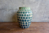 Ombre Green Blue Vase