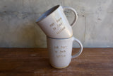 "Not here to fuck spiders" Extra Large Mug