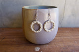 Raw Stoneware Ceramic Earrings