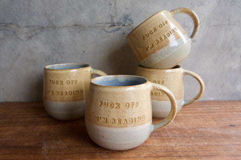 "Fuck off, I'm reading" Mug