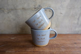 "Not here to fuck spiders" Mug