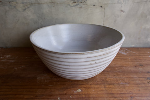 White Serving Bowl