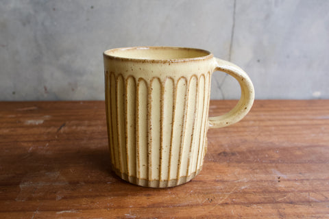 8oz Carved Coffee Cup
