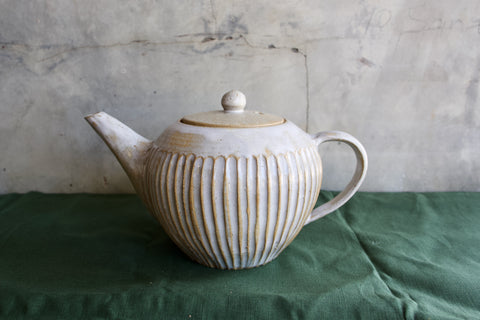 Carved Teapot