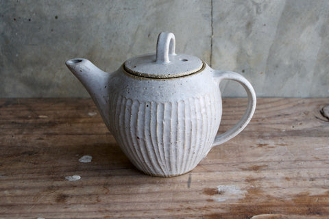 Carved Teapot